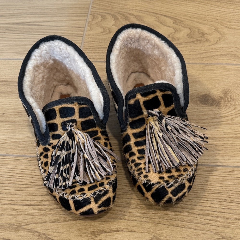 Calf Hair Shearling Moccasin
